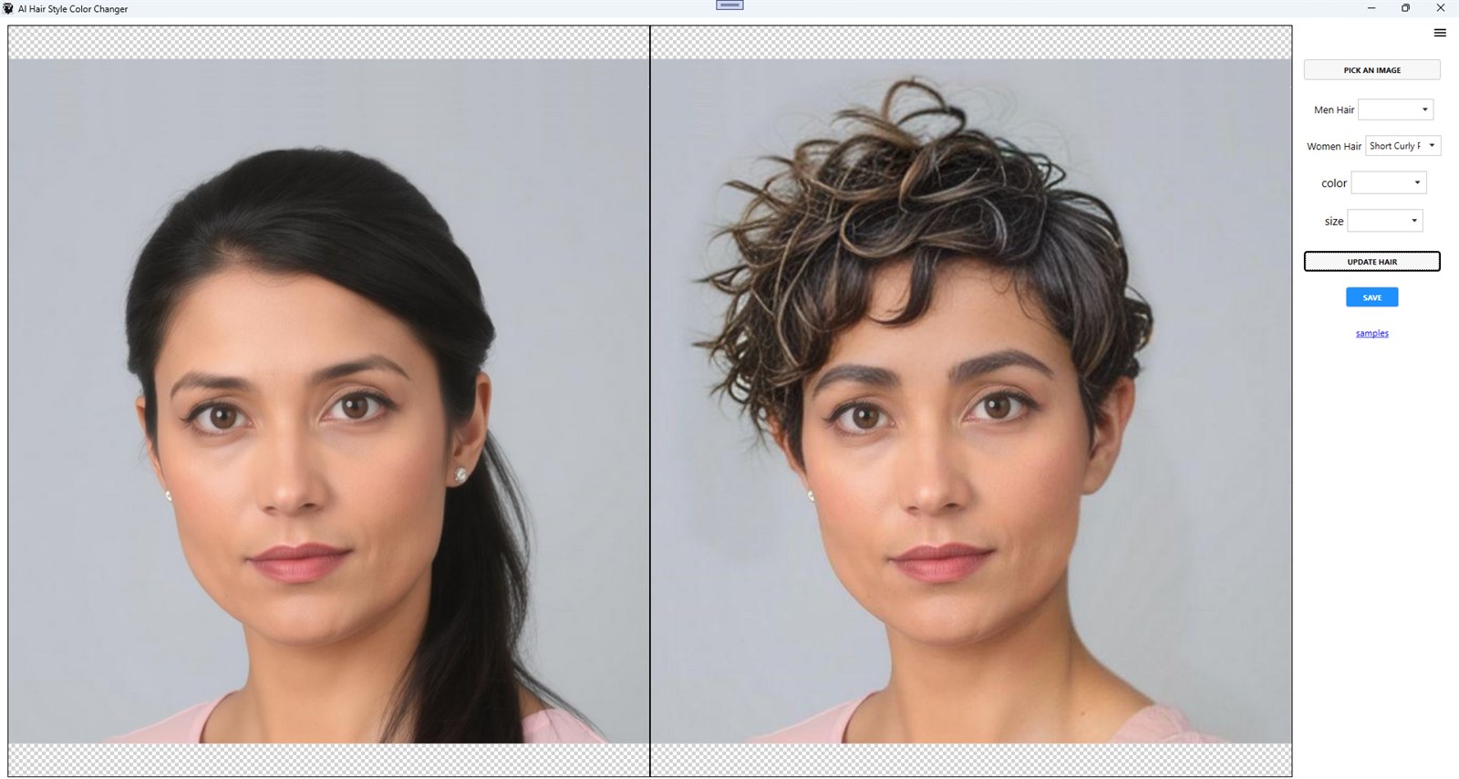 AI Hair Style & Color Changer captura de pantalla 6