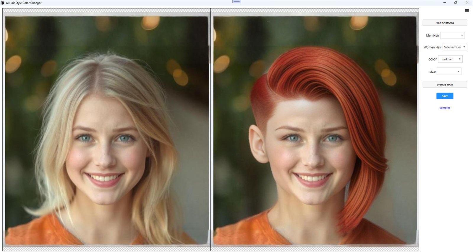 AI Hair Style & Color Changer captura de pantalla 8