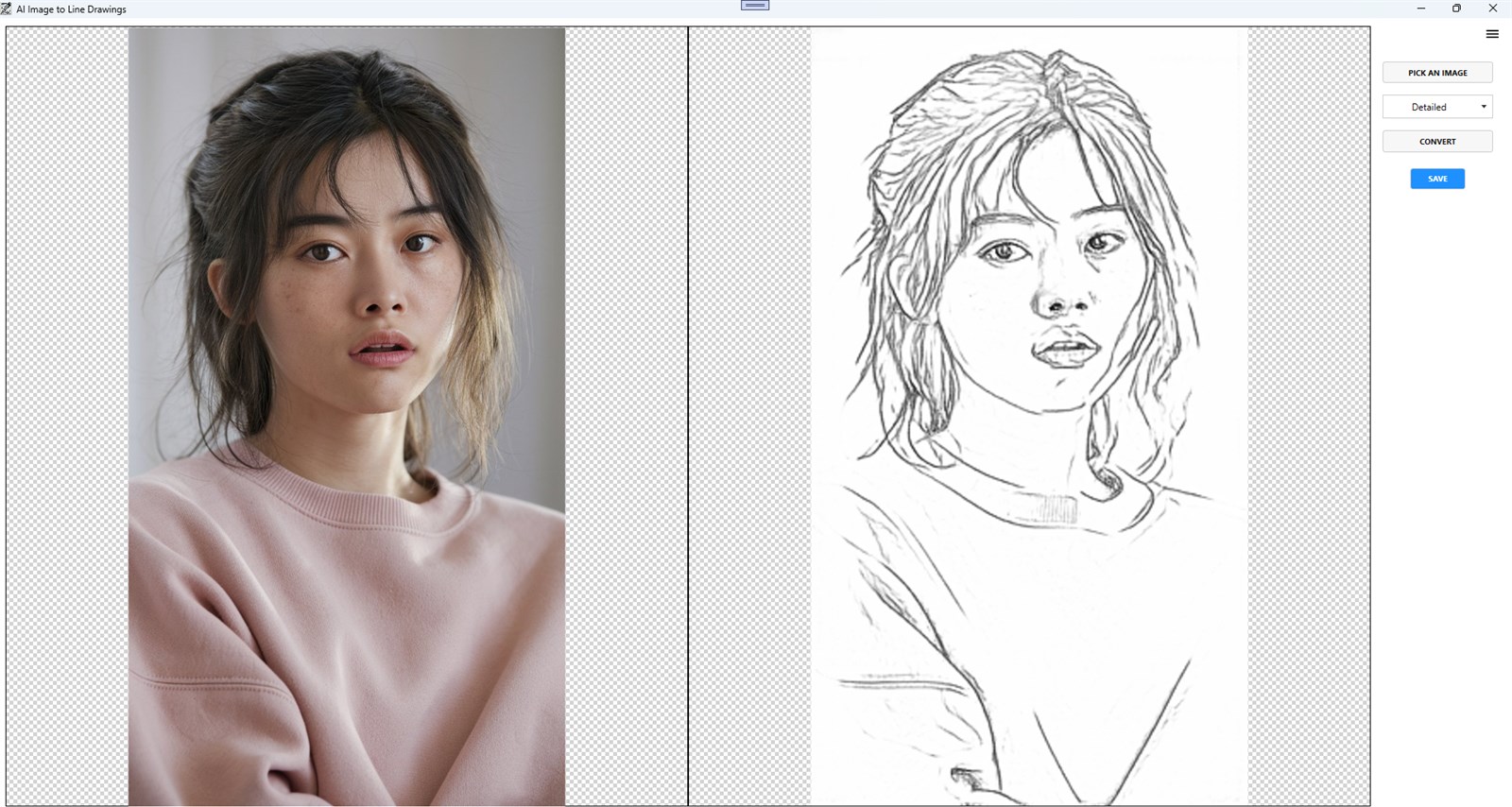 AI Image to Line Drawings 스크린샷 3