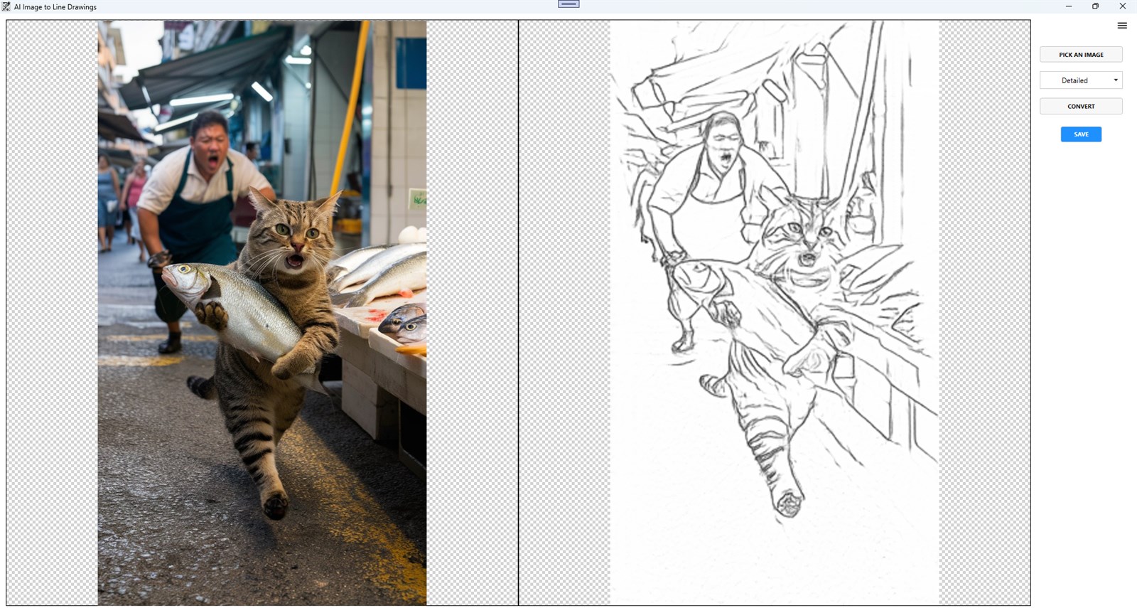 AI Image to Line Drawings 스크린샷 5
