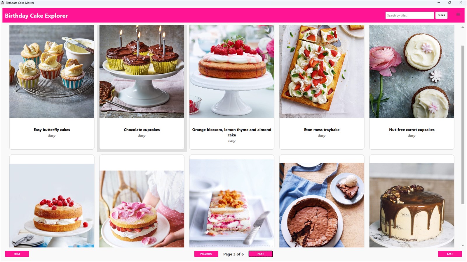 Birthday Cake Master: Delicious Recipes ekran görüntüsü 3