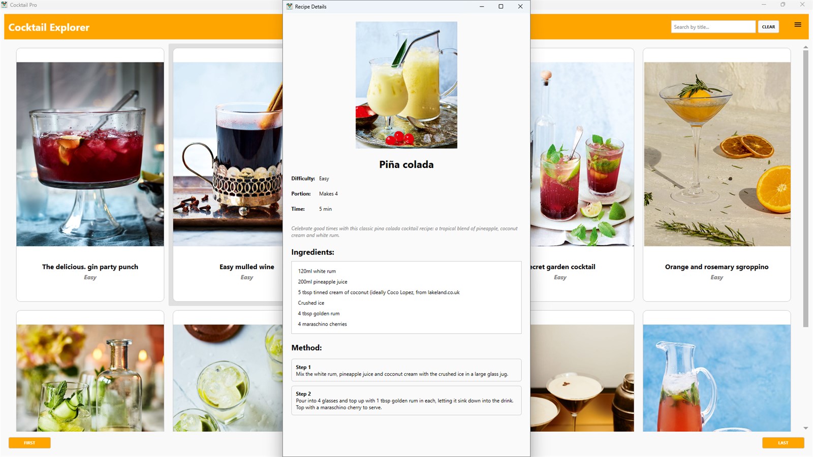 Cocktail Recipes Pro screenshot 4
