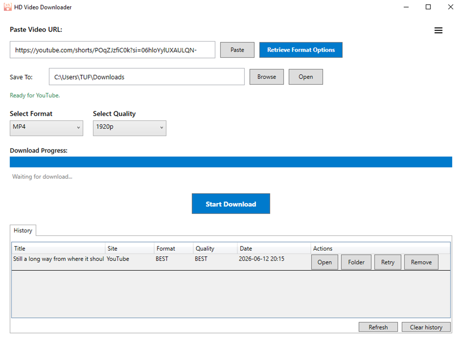 Video Downloader Premium screenshot 1