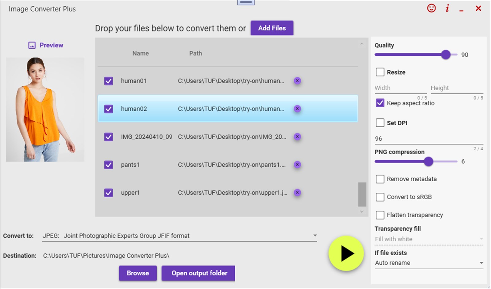 Image Converter Plus ekran görüntüsü 2