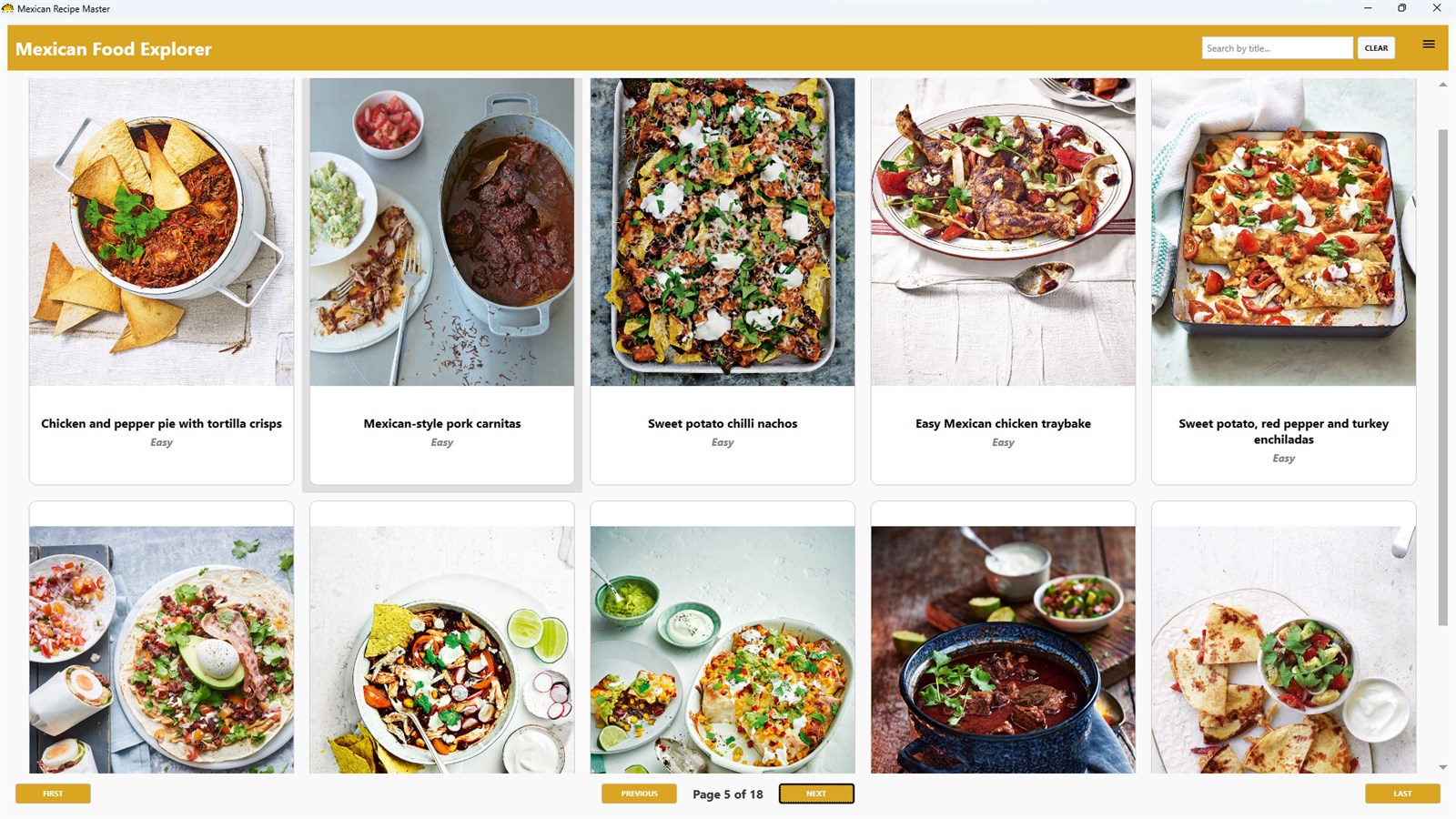 Mexican Recipe Master: Delicious Dishes スクリーンショット 3