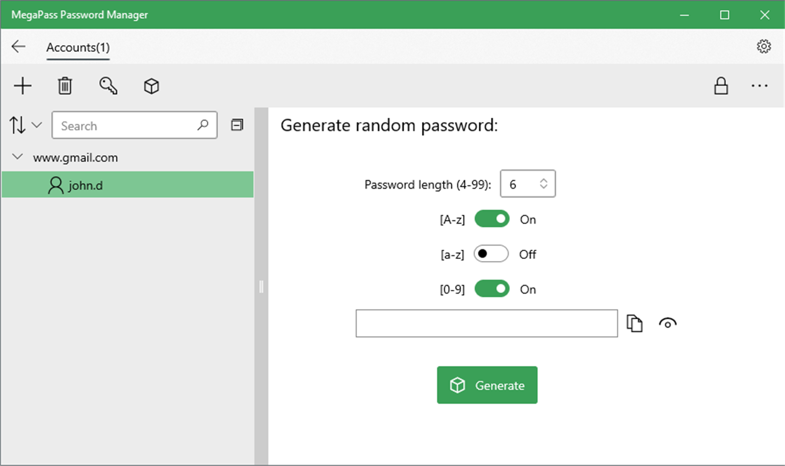 Password Manager - MegaPass لقطة الشاشة 2